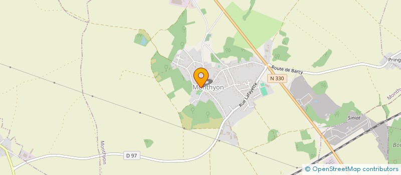 localisation de l'entreprise SCI LES SABLONS à MONTHYON