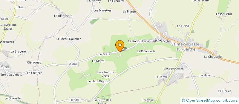 localisation de l'entreprise SCI LES SABLONS à LE PLANTIS