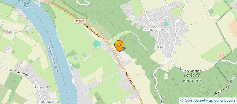 localisation de l'entreprise SCI LES SABLONS  HENOUVILLE