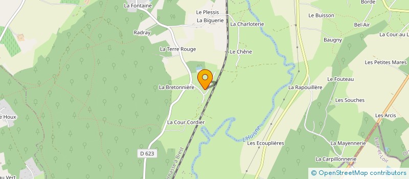 localisation de l'entreprise SCI LES SABLONS à SABLONS-SUR-HUISNE