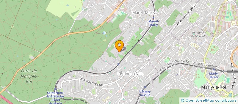 localisation de l'entreprise SCI LES SABLONS à MAREIL-MARLY