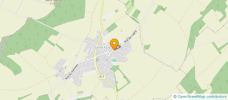 localisation de l'entreprise SCI LES SABLONS à SAINT-FUSCIEN