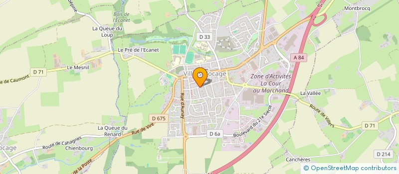 localisation de l'entreprise SCI LES SABLONS  VILLERS-BOCAGE