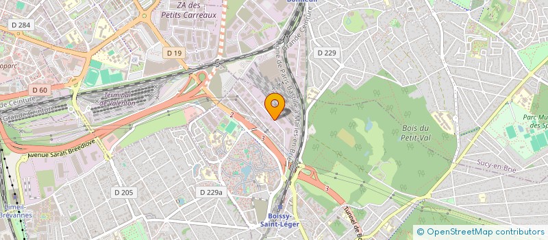 localisation de l'entreprise SCI LES SABLONS DE BOISSY à BOISSY-SAINT-LEGER