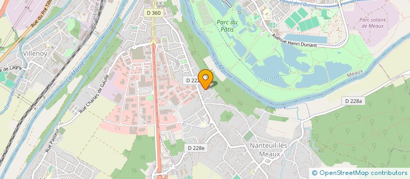 localisation de l'entreprise SCI LES SABLONS DE NANTEUIL à NANTEUIL-LES-MEAUX