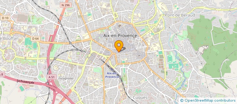 localisation de l'entreprise SCI LES SAGITTAIRES à AIX-EN-PROVENCE