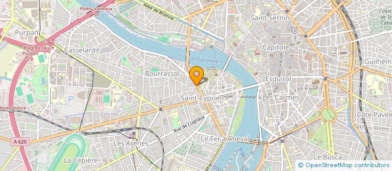 localisation de l'entreprise SCI LES SAINTS PEYRES à TOULOUSE