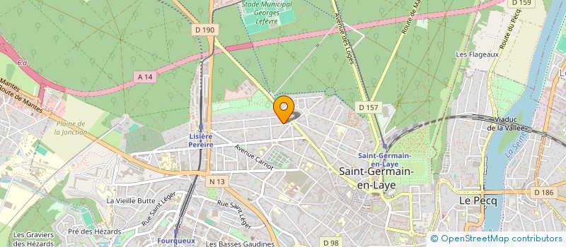 localisation de l'entreprise SCI LES SAISONNIERS  LA CROIX-VALMER