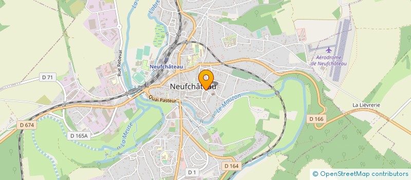 localisation de l'entreprise SCI LES SALAMANDES à NEUFCHATEAU