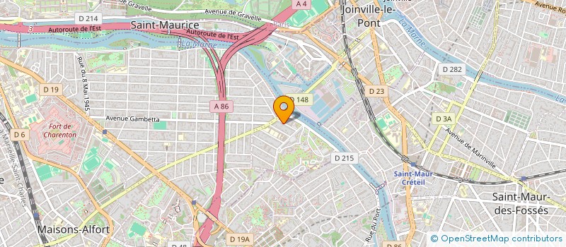 localisation de l'entreprise SCI LES SALINES à MAISONS-ALFORT
