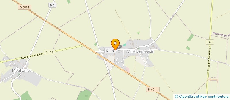 localisation de l'entreprise SCI LES SALINES  VEXIN-SUR-EPTE