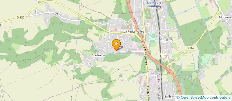 localisation de l'entreprise SCI LES SAMOYEDES  CAUFFRY