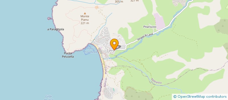 localisation de l'entreprise SCI LES SANGLIERS à APPIETTO