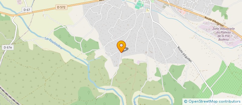 localisation de l'entreprise SCI LES SANTONNIERS DES CAPUCINS  SAINT-CANNAT