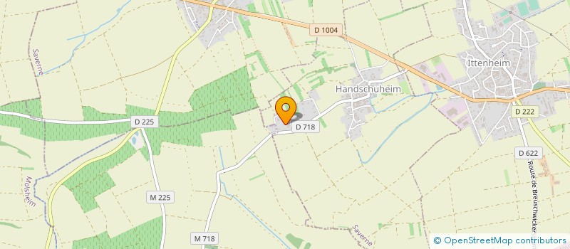 localisation de l'entreprise SCI LES SAPINS  HANDSCHUHEIM