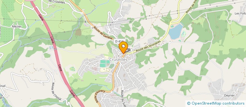 localisation de l'entreprise SCI LES SAPINS  NEYDENS