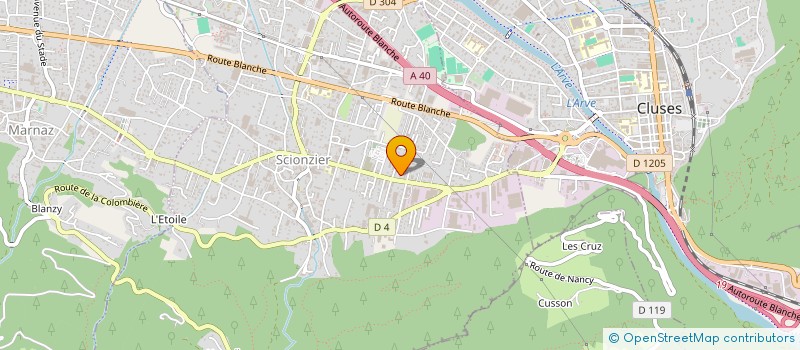 localisation de l'entreprise SCI LES SAPINS à SCIONZIER