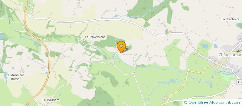localisation de l'entreprise SCI LES SAPINS à SEVREMONT