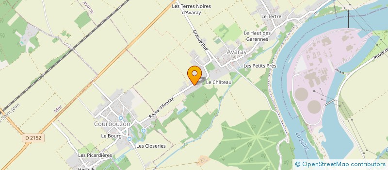 localisation de l'entreprise SCI LES SAPINS  AVARAY