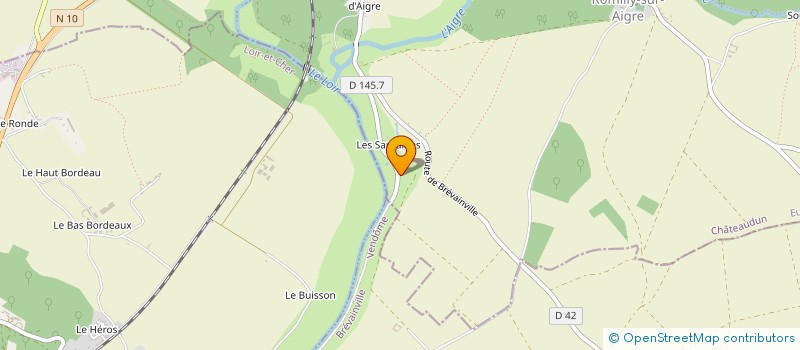 localisation de l'entreprise SCI LES SARADINES à CLOYES-LES-TROIS-RIVIERES