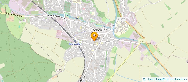 localisation de l'entreprise SCI LES SARMENTS  BISCHWILLER