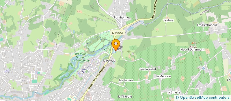 localisation de l'entreprise SCI LES SARMENTS DE PHIL'DOM SOCIETE EN LIQUIDATION à BERGERAC