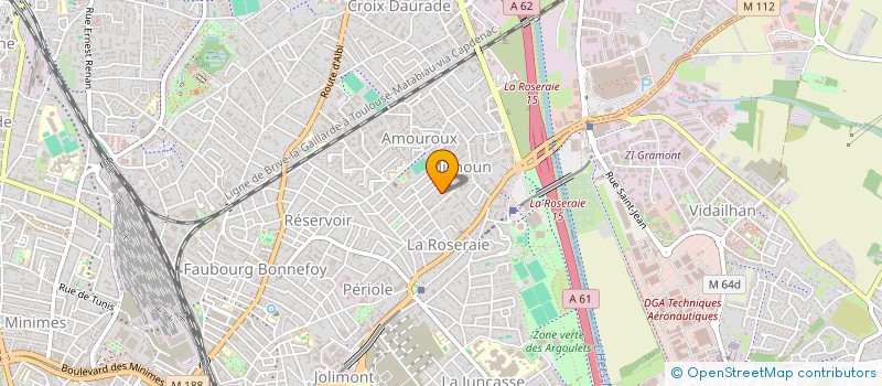 localisation de l'entreprise SCI LES SARROUS à TOULOUSE