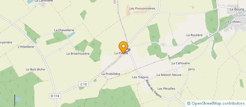 localisation de l'entreprise SCI LES SAULANDS  LE CONTROIS-EN-SOLOGNE