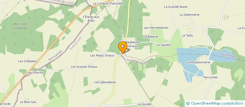 localisation de l'entreprise SCI LES SAULES à SAINT-VICTOR-DE-BUTHON