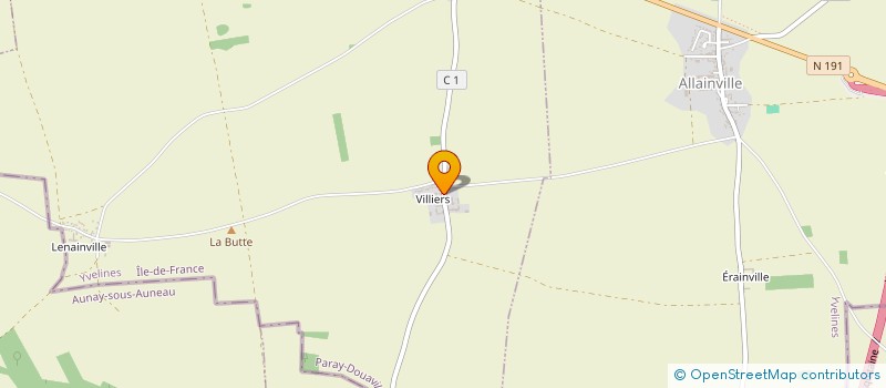 localisation de l'entreprise SCI LES SAULES  PARAY-DOUAVILLE