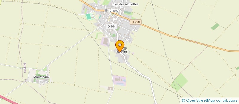 localisation de l'entreprise SCI LES SAUNIERS à LE MALESHERBOIS