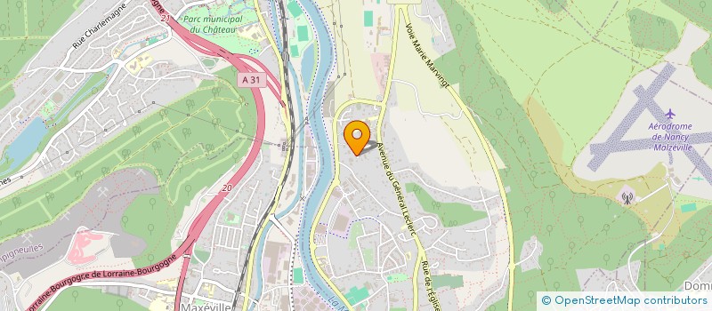 localisation de l'entreprise SCI LES SAVLONS  MALZEVILLE