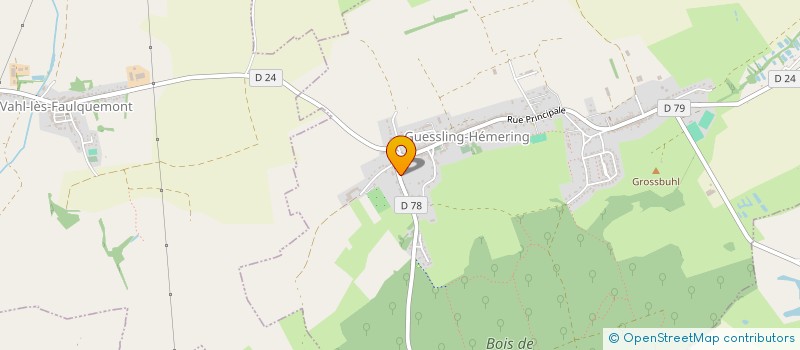 localisation de l'entreprise SCI LES SCHAMALOS  GUESSLING-HEMERING