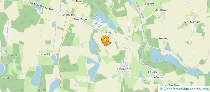 localisation de l'entreprise SCI LES SEGUINES à CHATENAY