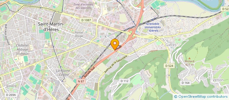 localisation de l'entreprise SCI LES SELLIERS  SAINT-MARTIN-D'HERES