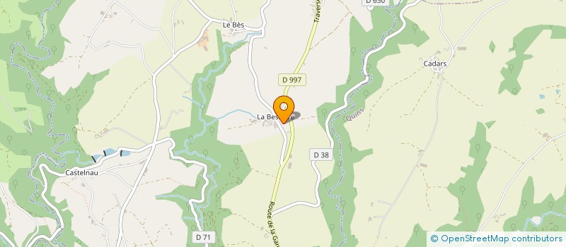 localisation de l'entreprise SCI LES SEPT CLOCHERS  SAUVETERRE-DE-ROUERGUE