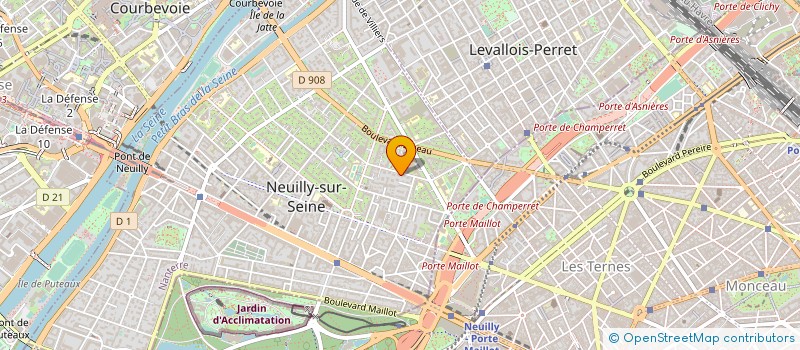 localisation de l'entreprise SCI LES SEPT CONTINENTS à NEUILLY-SUR-SEINE