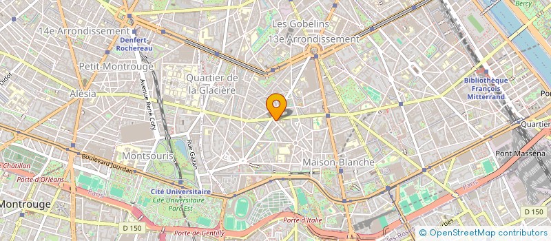 localisation de l'entreprise SCI LES SEPT COULEURS  PARIS