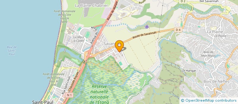 localisation de l'entreprise SCI LES SEPT COULEURS DU VENT à SAINT-PAUL