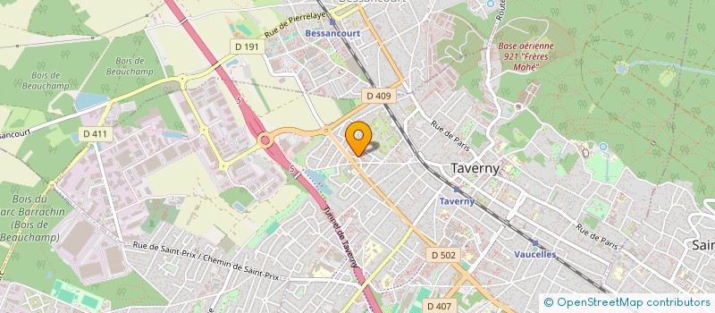 localisation de l'entreprise SCI LES SEPT FONTAINES  TAVERNY