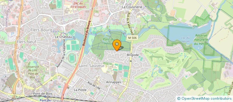 localisation de l'entreprise SCI LES SEPT R à VILLENEUVE-D'ASCQ