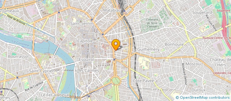 localisation de l'entreprise SCI LES SEPT TROUBADOURS à TOULOUSE