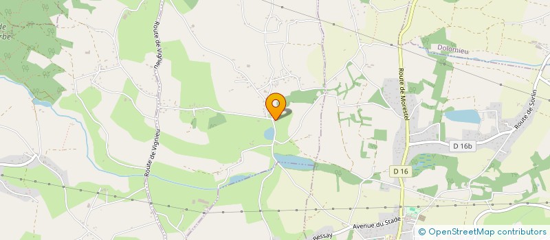 localisation de l'entreprise SCI LES SETIVES  SAINT-JEAN-DE-SOUDAIN