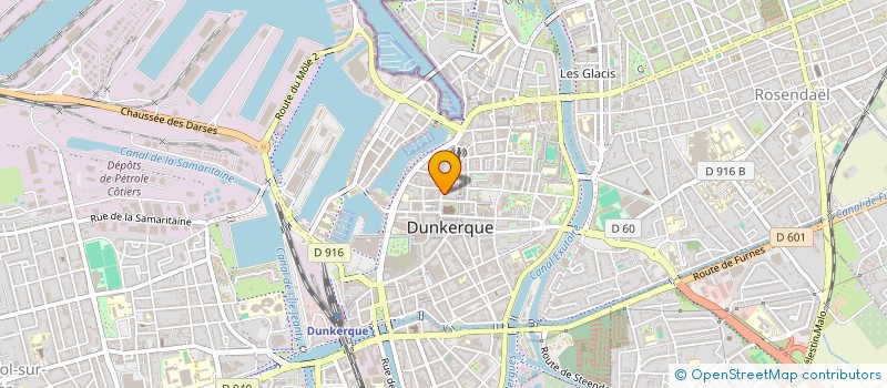 localisation de l'entreprise SCI LES SEYCHELLES à DUNKERQUE