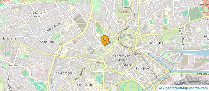 localisation de l'entreprise SCI LES SEYCHELLES à CAEN