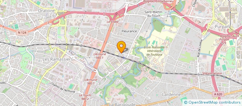 localisation de l'entreprise SCI LES SIBLINGS à TOULOUSE