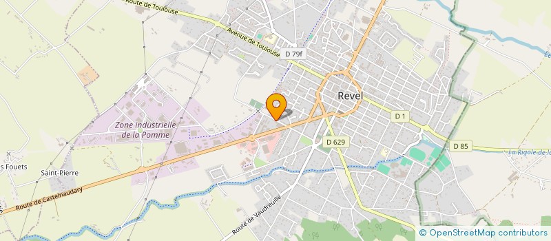 localisation de l'entreprise SCI LES SILOS  REVEL