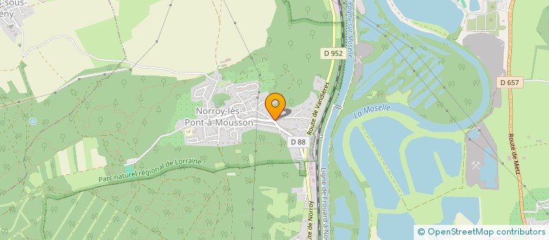 localisation de l'entreprise SCI LES SIMONIMES  CHAMPEY-SUR-MOSELLE