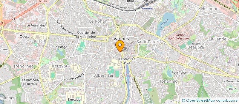 localisation de l'entreprise SCI LES SINAGOTS 2 à VANNES