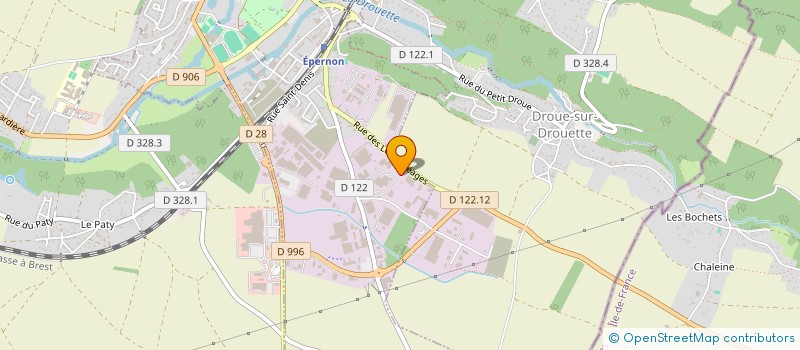 localisation de l'entreprise SCI LES SIRENES à EPERNON